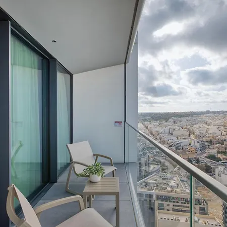 New To The Matket - 19th Floor In The Prestigious Mercury Tower By Sf Homes Διαμέρισμα Saint Julian's